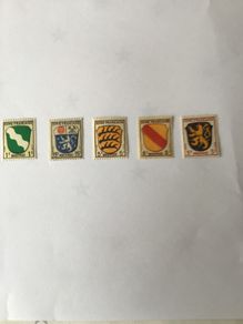 WW2 stamps (Zone Francais)