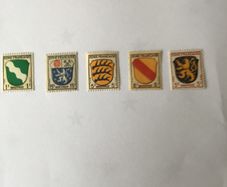 WW2 stamps (Zone Francais)