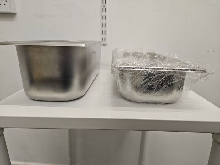 Ice cream/gelato pans and lids