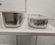 Ice cream/gelato pans and lids
