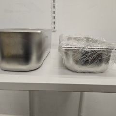 Ice cream/gelato pans and lids