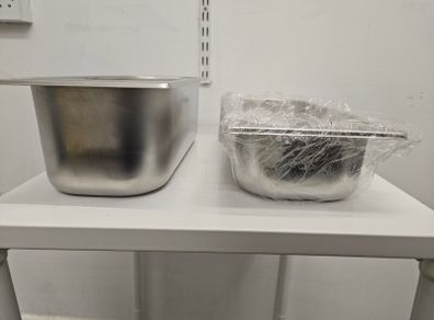 Ice cream/gelato pans and lids