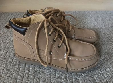 HAVOC boys tan boots size 1