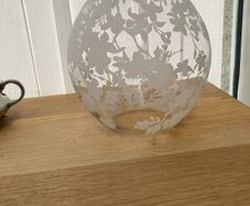 Glass lamp shade