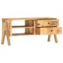 TV Cabinet 97x35x47 cm Solid Mango Wood Image 3