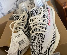 yeezy zebra uk 8.5