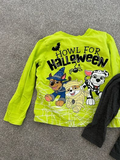 2 x 5-6y Halloween tops