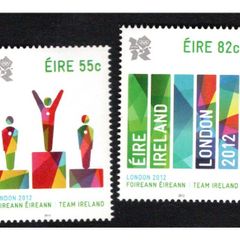 2012 Ireland Olympic Games Commemorative Stamps Mint Never Hinged (MNH)