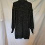 Mint Velvet Black Sparkly Jumper Dress Image 6