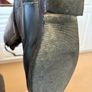 Leather Polo Boots Front Closing Size 40.5 Image 4