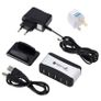 New 7 Ports Hub USB 2.0 High Speed Smart Adapter PC Computer Laptop + PSU #1371 Image 5