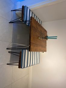 dining table and chairs