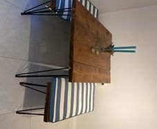 dining table and chairs
