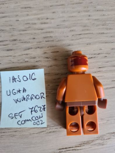 lego iaj016 ugha warrior, set indiana jones 7627