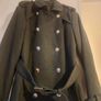 River Island smart wool look trench coat Image 2