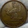 Ireland 1943 1d penny Image 4