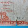 Irish 1968 Lavery ten shilling banknote in used condition Image 2