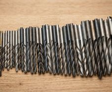 Set of 51 metal-drilling bits USSR, new old stock.