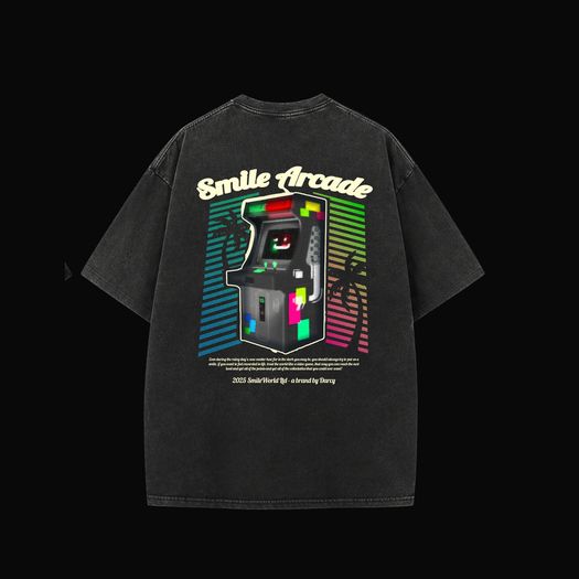 Smile Arcade - Arcade Cabinet Shirt