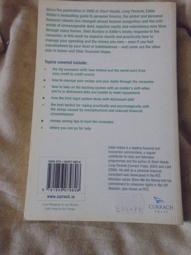 Debt Busters Book by Eddie Hobbs for Sale