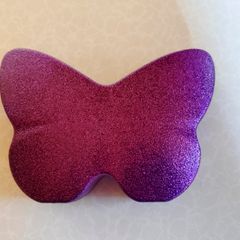 Purple Butterfly Makeup Brush Holder.