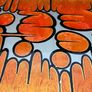 mid century retro vintage kitsch coffeetable for repair c1960 Image 4