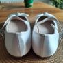 White shoes girls size 1UK great for communion Image 4