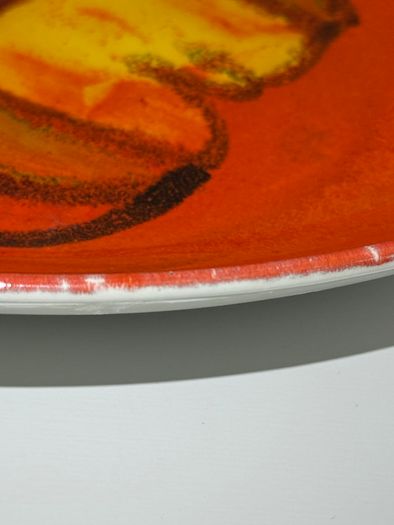 Poole Pottery Delphis Plate (Shape 91)
