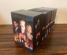 24 Complete Series DVD Box Set Seasons 1-8 + Redemption VGC
