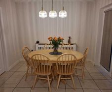 Dining table with 6 chairs