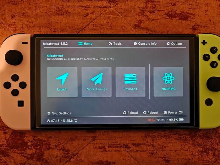 Modded Nintendo Switch OLED