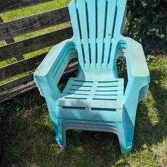 4x garden chairs