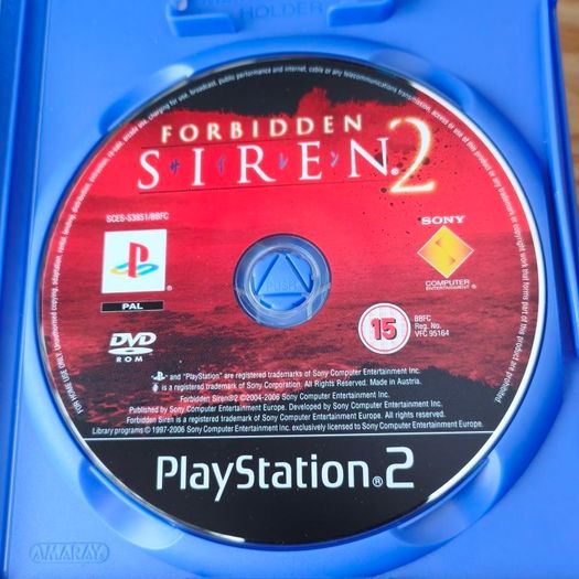 Forbidden Siren 2 Sony PlayStation 2.
