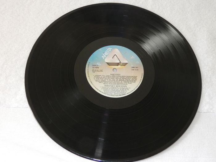 Whitney Houston Whitney Irish Pressing 1987 Lp