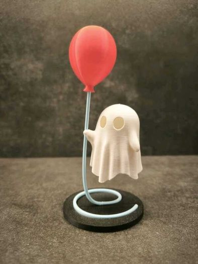 Ghost with Balloon table lamp perfect Halloween Decoration