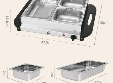 Electric buffet server
