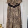 Animal Leopard Print Silk feel Jumpsuit Image 4