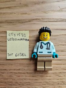 lego cty1533 veterinarian, set 60382