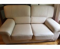 Italian leather sofa
