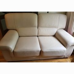 Italian leather sofa