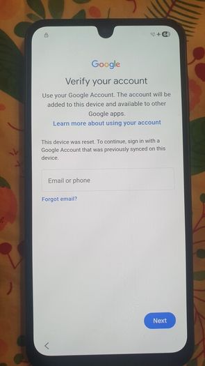 samsung a165f (for parts)