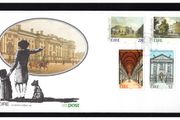 1992 Ireland Anniversaries: Bicentenary of the Publication of Maultons Views of Dublin and The 400th of the Founding of Trinity College Commemorative Stamps An Post First Day Cover (FDC)