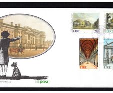 1992 Ireland Anniversaries: Bicentenary of the Publication of Maultons Views of Dublin and The 400th of the Founding of Trinity College Commemorative Stamps An Post First Day Cover (FDC)