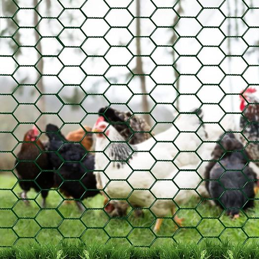 Wire Mesh Roll 0.4m x 5m, JatilEr Chicken Wire Fencingl 25mm Hole Size, Mesh Fencing Strong Tensile, Galvanised Wire Mesh Anti-Rust for Multiple Purposes In DIY and Industrial Environments (FREE POSTAGE)