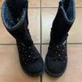 Skechers Twinkle Toes Light Up Boots - Junior Girls - Black - UK 13 Image 4