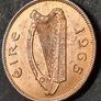 Ireland Excellent 1965 Half Penny coin Image 3