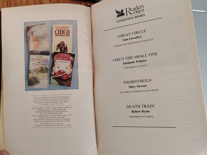 Readers Digest Condensed Books