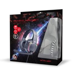 Gaming headset with LED light effect