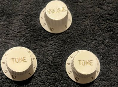 Stratocaster Replacement Knob Set 1 Volume 2 Tone electric guitar parts accessories