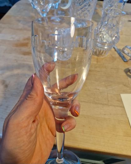 Single Waterford Crystal John Rocha "Geo" Red Wine Glass / Goblet